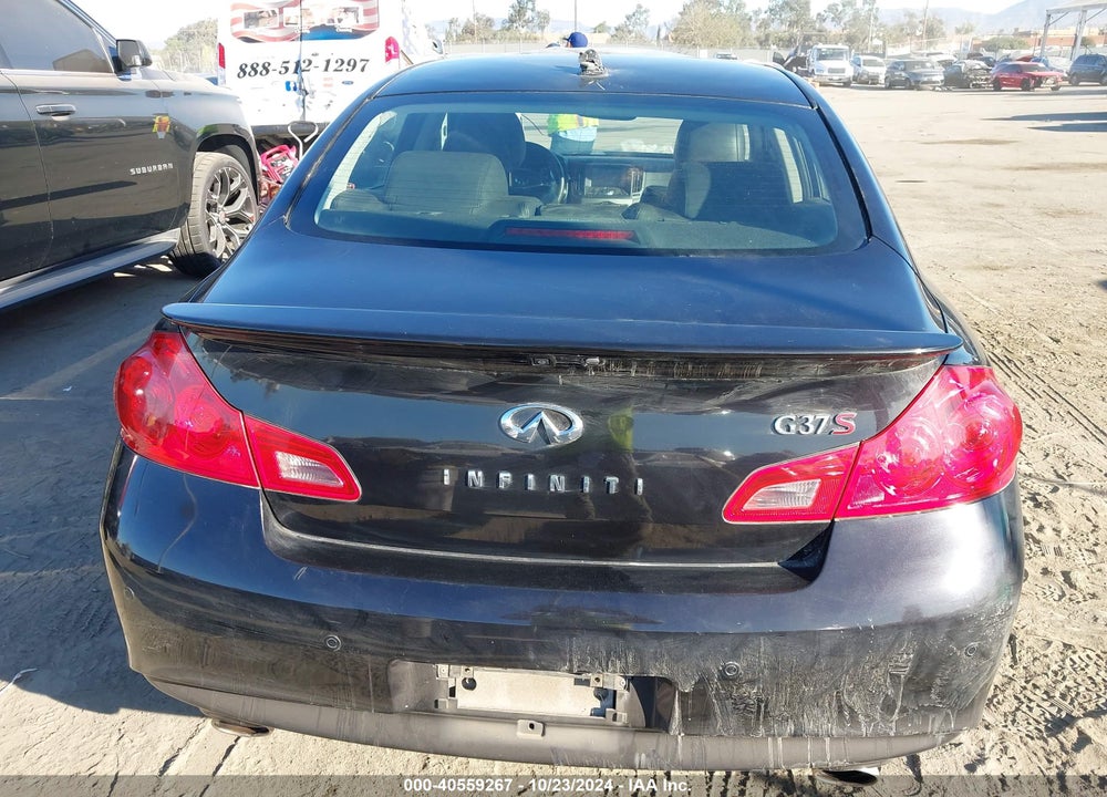 2011 INFINITI G37 LIMITED EDITION VIN: JN1CV6AP0BM500297