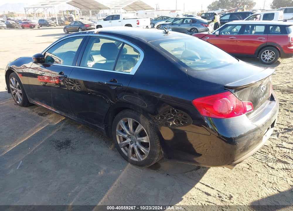 2011 INFINITI G37 LIMITED EDITION VIN: JN1CV6AP0BM500297