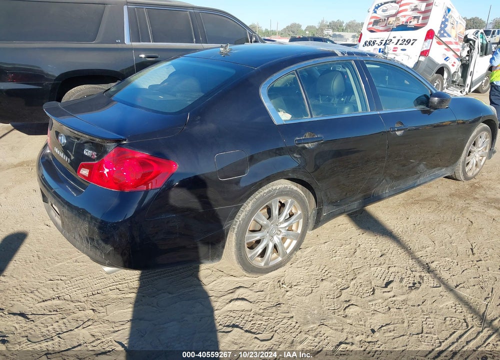 2011 INFINITI G37 LIMITED EDITION VIN: JN1CV6AP0BM500297