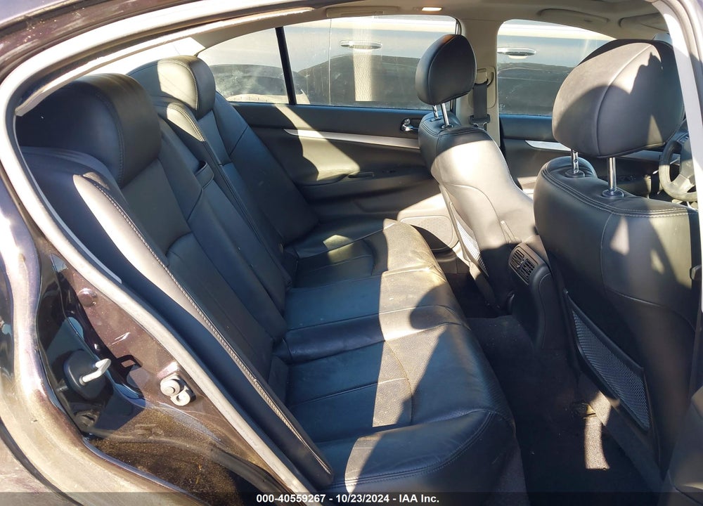 2011 INFINITI G37 LIMITED EDITION VIN: JN1CV6AP0BM500297