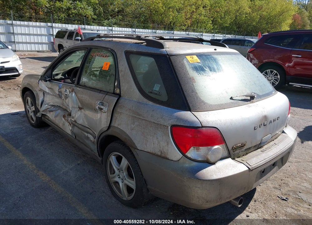 2004 SUBARU IMPREZA OUTBACK SPORT VIN: JF1GG68574G807325