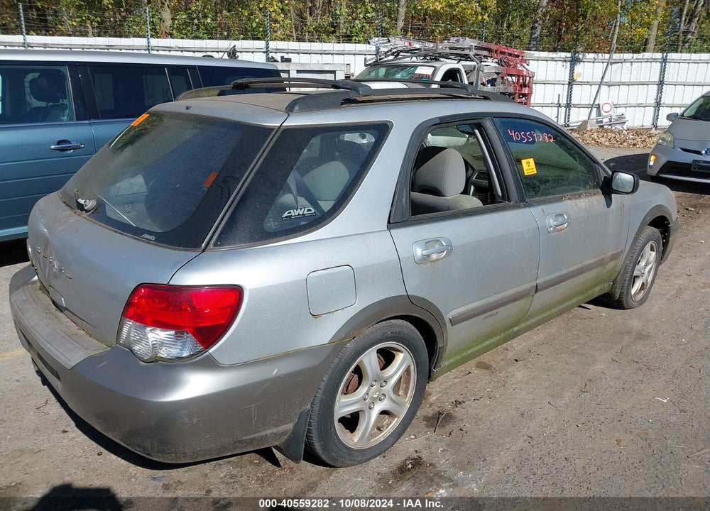 2004 SUBARU IMPREZA OUTBACK SPORT VIN: JF1GG68574G807325