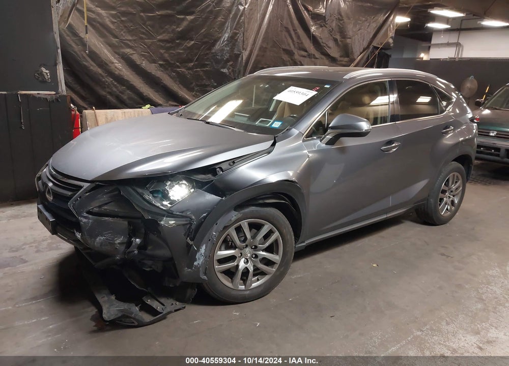 2015 LEXUS NX 200T VIN: JTJBARBZ3F2001918