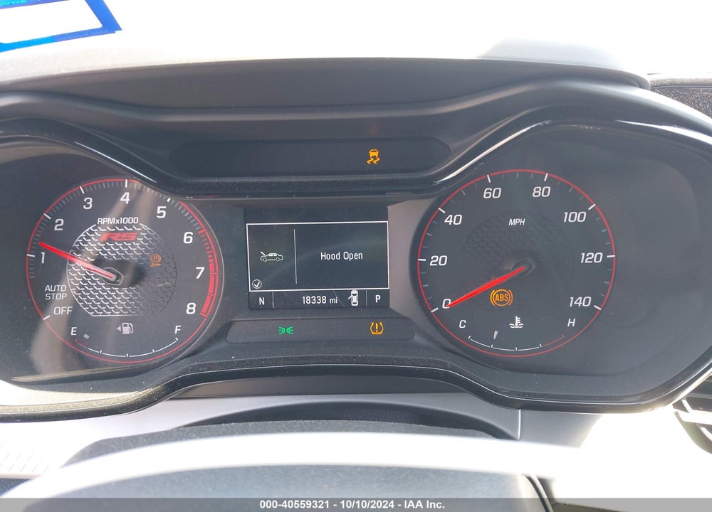 2024 CHEVROLET TRAX FWD 1RS VIN: KL77LGE20RC083334