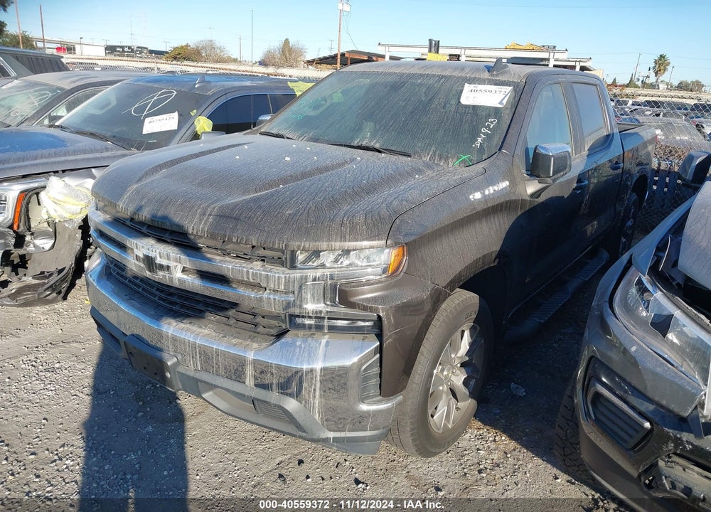 2021 CHEVROLET SILVERADO 1500 2WD SHORT BED LT VIN: 1GCPWCED9MZ299225