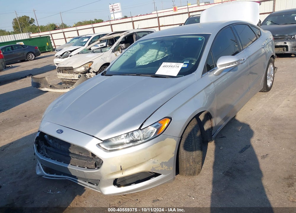 2016 FORD FUSION SE VIN: 3FA6P0H71GR283340