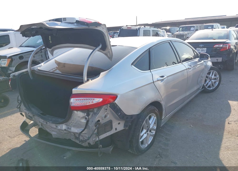 2016 FORD FUSION SE VIN: 3FA6P0H71GR283340