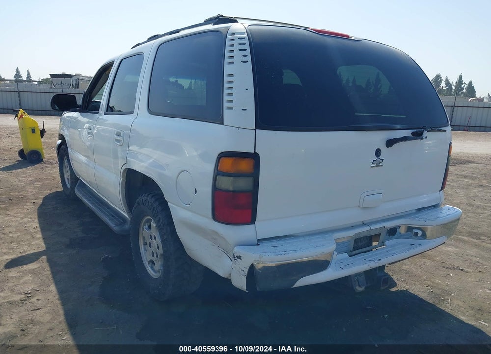 2004 CHEVROLET TAHOE LS VIN: 1GNEC13T44R321833