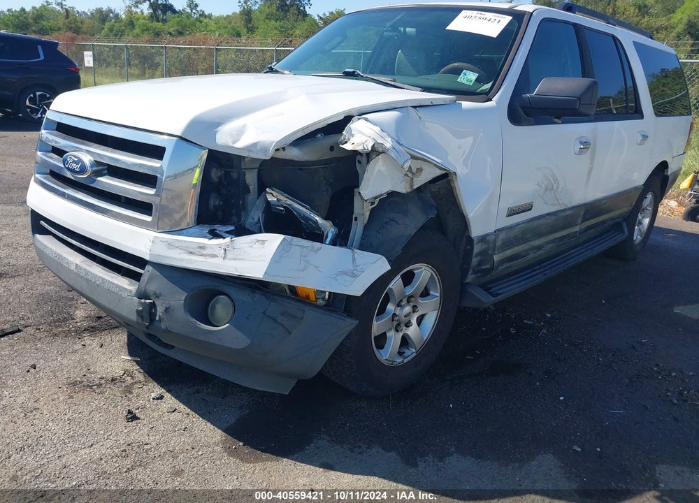 2007 FORD EXPEDITION EL XLT VIN: 1FMFK15537LA32931