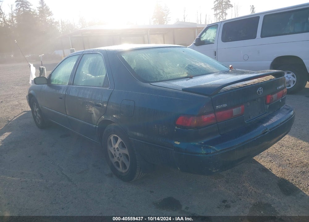 1998 TOYOTA CAMRY XLE V6 VIN: JT2BF28K7W0117519