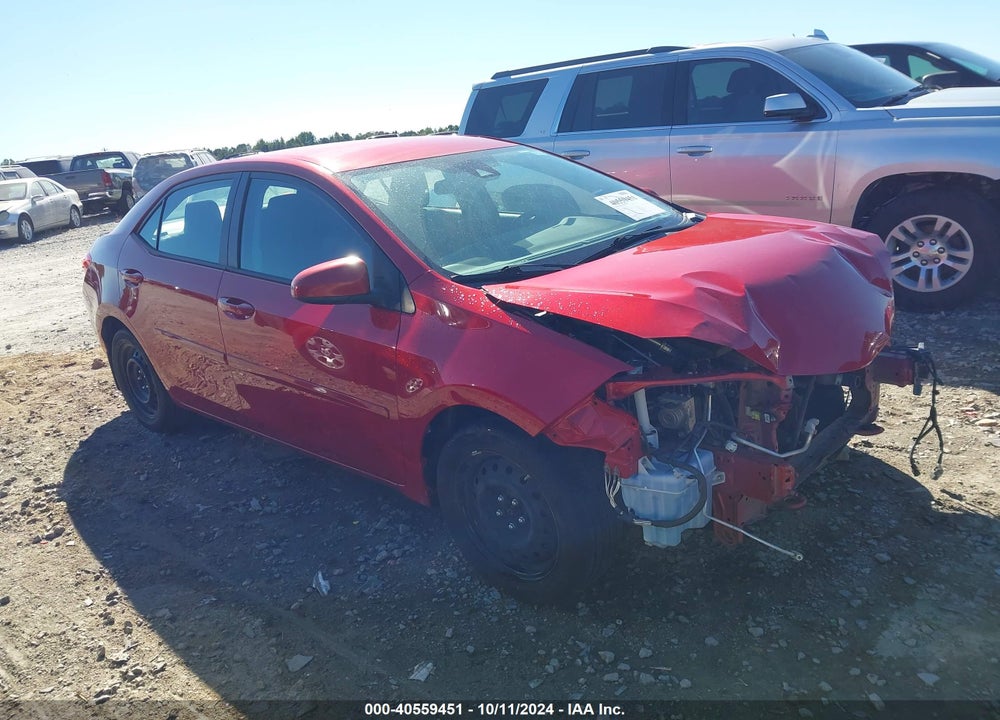 2019 TOYOTA COROLLA LE VIN: 2T1BURHE2KC138214