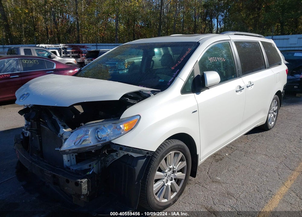 2017 TOYOTA SIENNA XLE PREMIUM 7 PASSENGER VIN: 5TDDZ3DC9HS183484