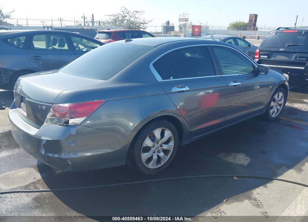 2008 HONDA ACCORD 3.5 EX-L VIN: 1HGCP36858A077218