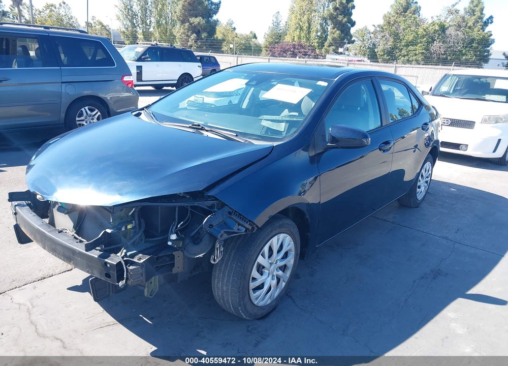 2017 TOYOTA COROLLA LE VIN: 5YFBURHE4HP705189