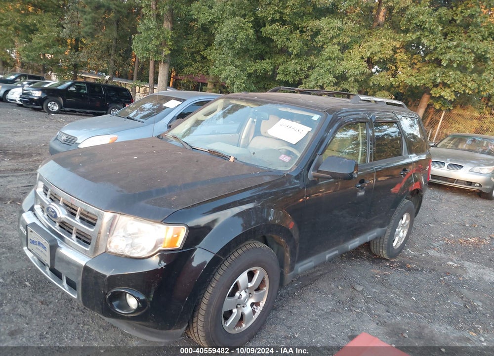 2012 FORD ESCAPE LIMITED VIN: 1FMCU0E79CKB13165