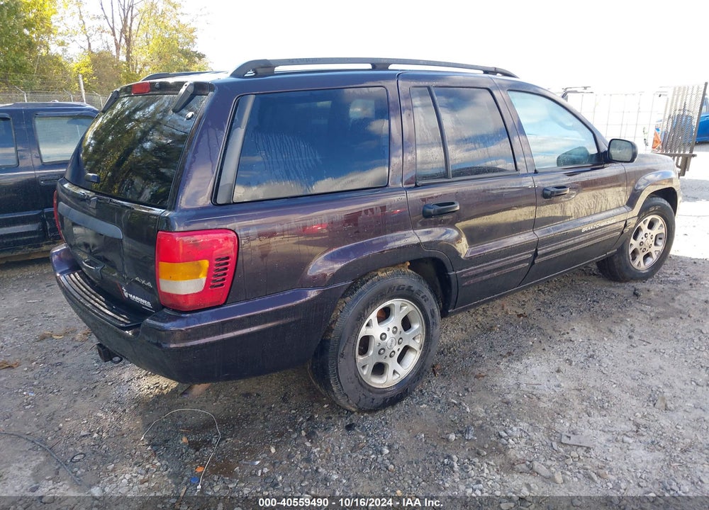 2004 JEEP GRAND CHEROKEE LAREDO VIN: 1J4GW48S04C147735