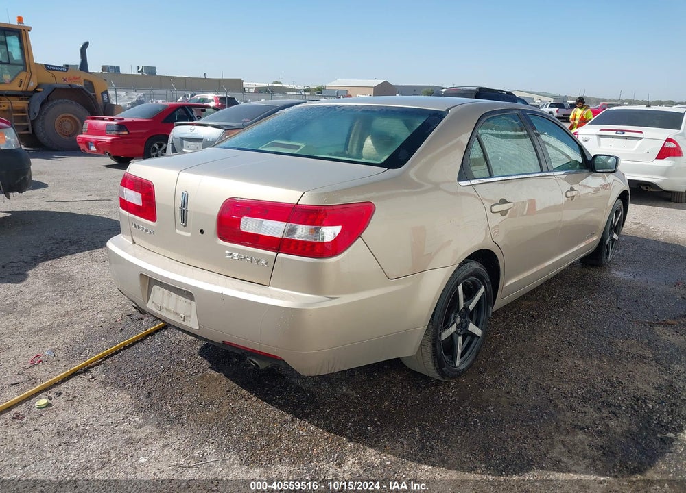 2006 LINCOLN ZEPHYR VIN: 3LNHM26156R601606