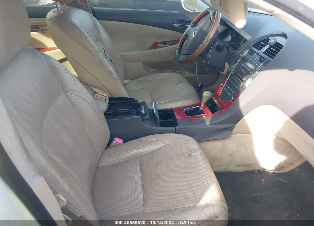 2009 LEXUS ES 350 VIN: JTHBJ46G092283534