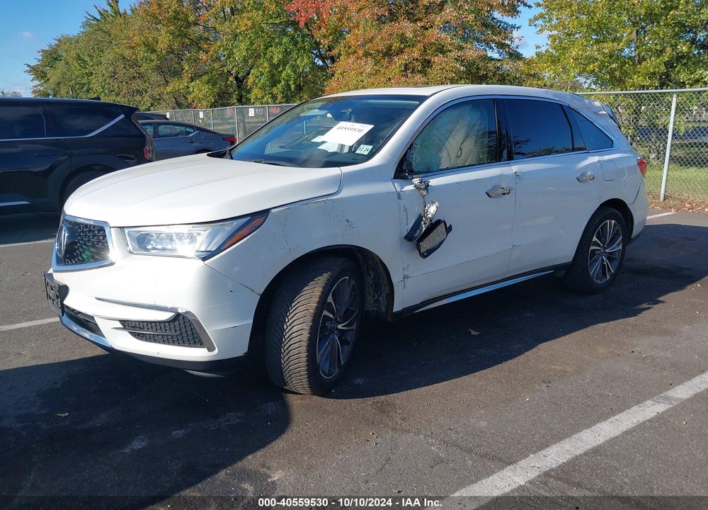 2020 ACURA MDX VIN: 5J8YD4H70LL014615