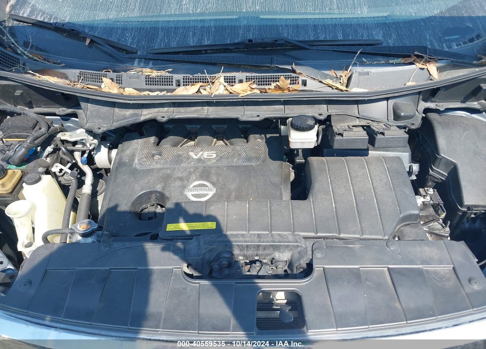 2011 NISSAN QUEST SV VIN: JN8AE2KP8B9008085