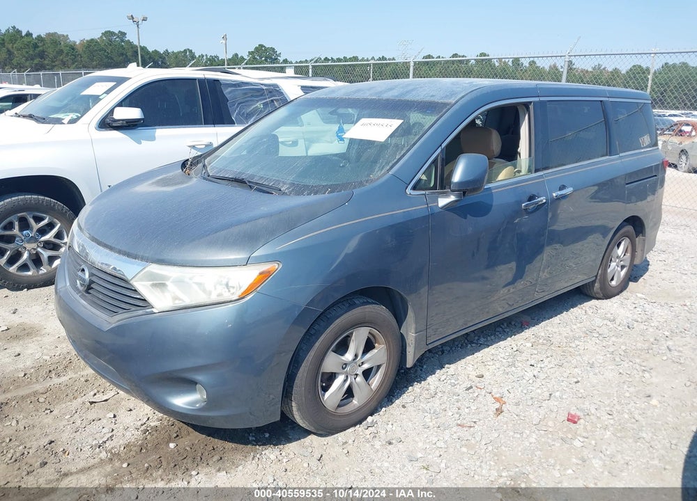 2011 NISSAN QUEST SV VIN: JN8AE2KP8B9008085