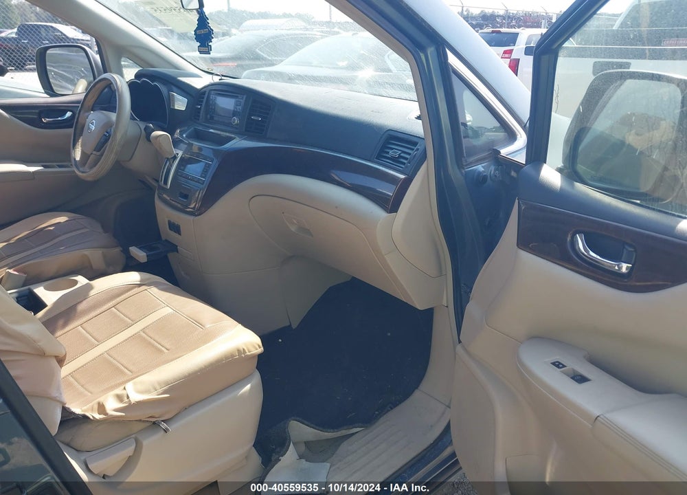 2011 NISSAN QUEST SV VIN: JN8AE2KP8B9008085