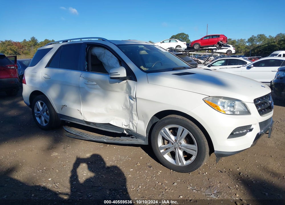 2013 MERCEDES-BENZ ML 350 4MATIC VIN: 4JGDA5HB6DA103887