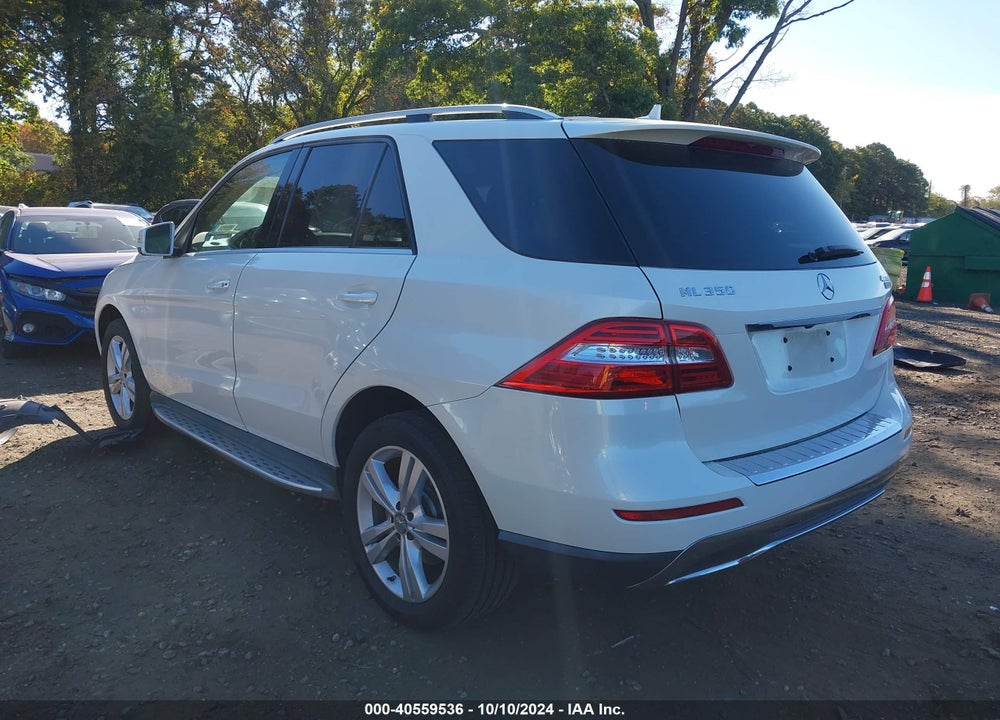 2013 MERCEDES-BENZ ML 350 4MATIC VIN: 4JGDA5HB6DA103887