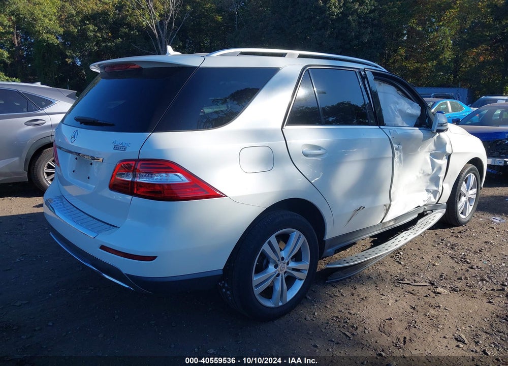 2013 MERCEDES-BENZ ML 350 4MATIC VIN: 4JGDA5HB6DA103887