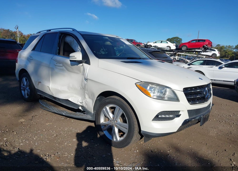 2013 MERCEDES-BENZ ML 350 4MATIC VIN: 4JGDA5HB6DA103887