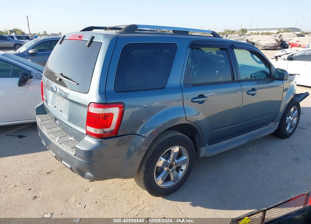 2010 FORD ESCAPE LIMITED VIN: 1FMCU0E7XAKD05076