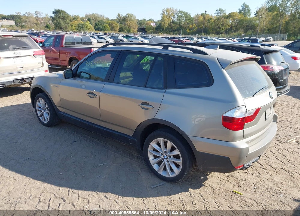 2007 BMW X3 3.0SI VIN: WBXPC93427WJ01897