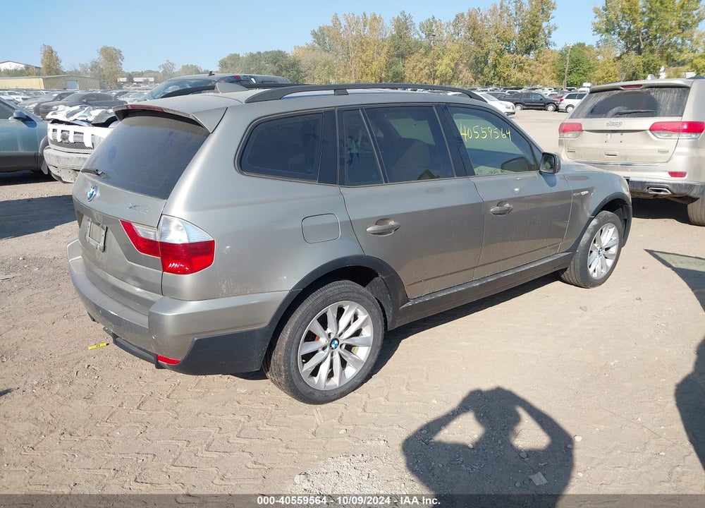 2007 BMW X3 3.0SI VIN: WBXPC93427WJ01897