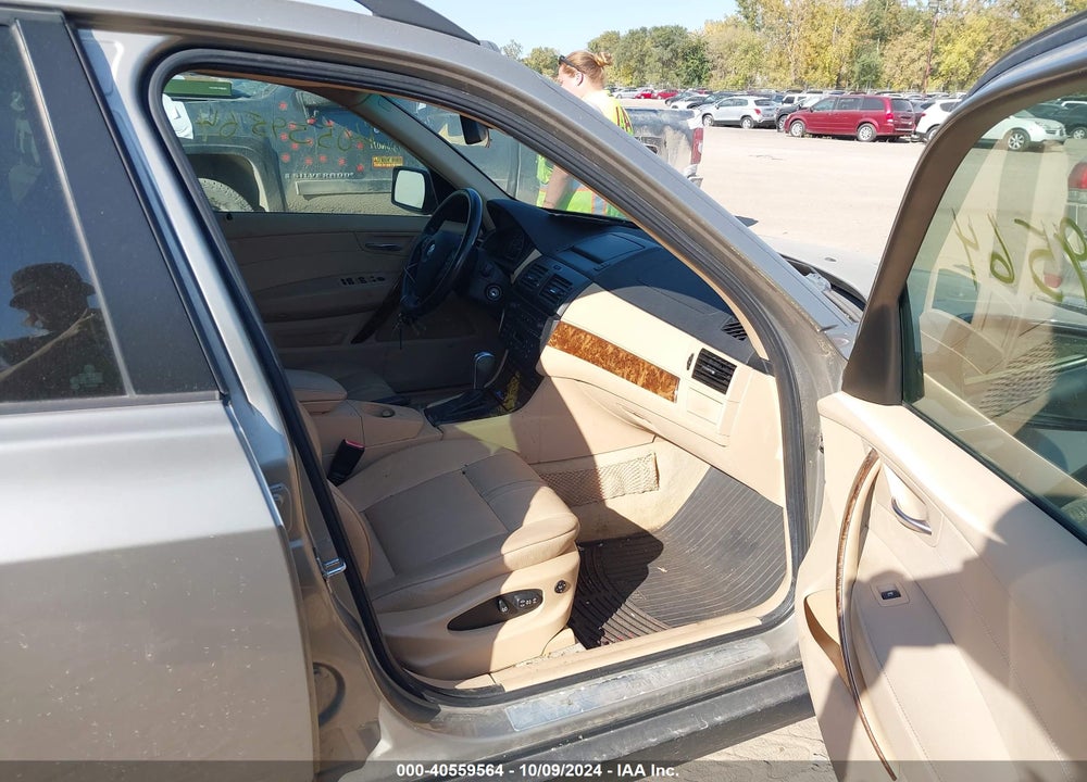 2007 BMW X3 3.0SI VIN: WBXPC93427WJ01897