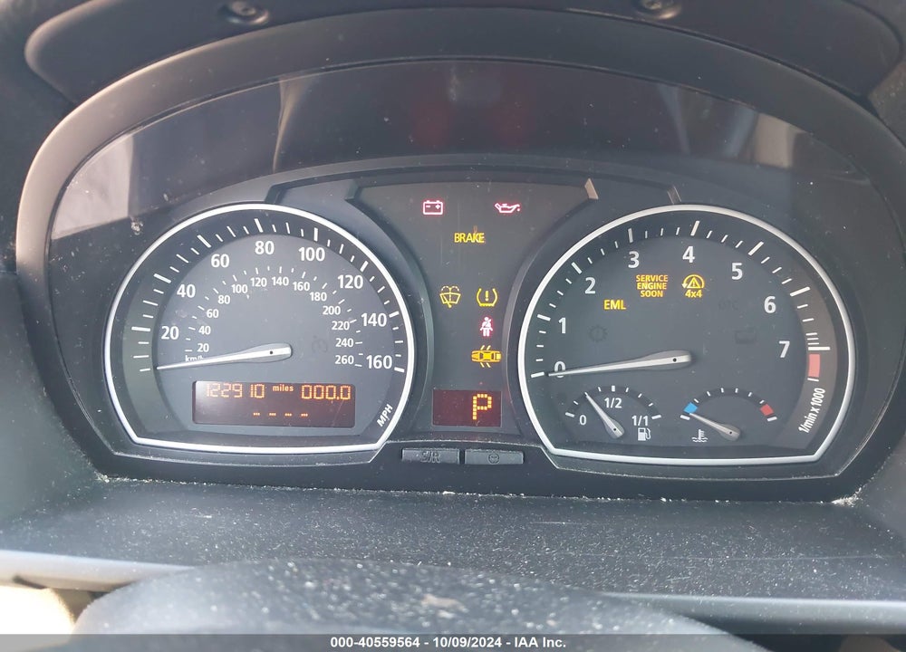 2007 BMW X3 3.0SI VIN: WBXPC93427WJ01897