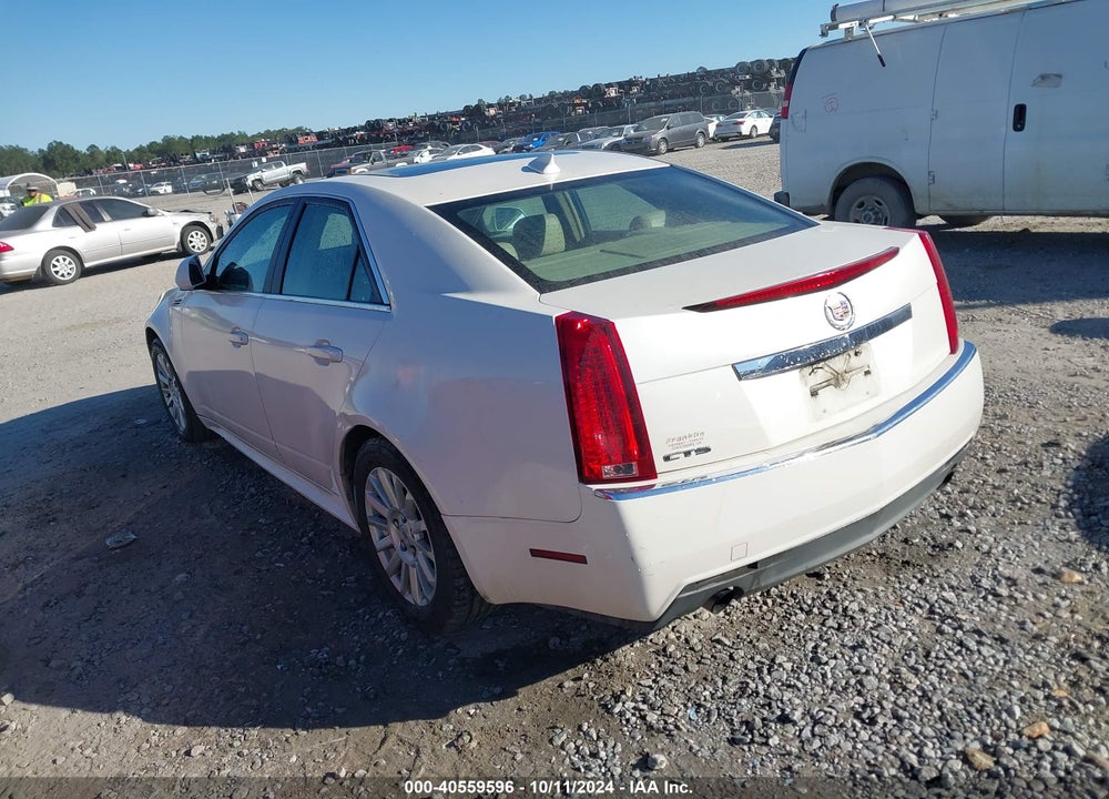 2010 CADILLAC CTS LUXURY VIN: 1G6DE5EG7A0149032