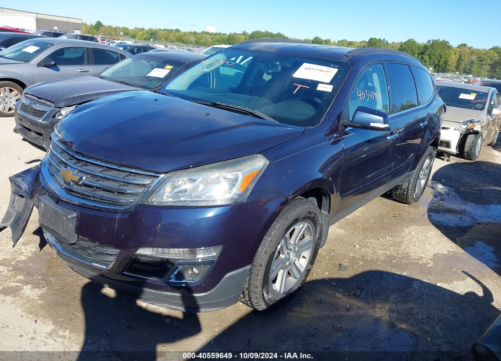 2015 CHEVROLET TRAVERSE 1LT VIN: 1GNKRGKD8FJ155235