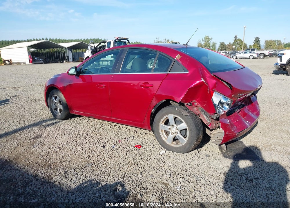 2011 CHEVROLET CRUZE LT VIN: 1G1PE5S9XB7201996