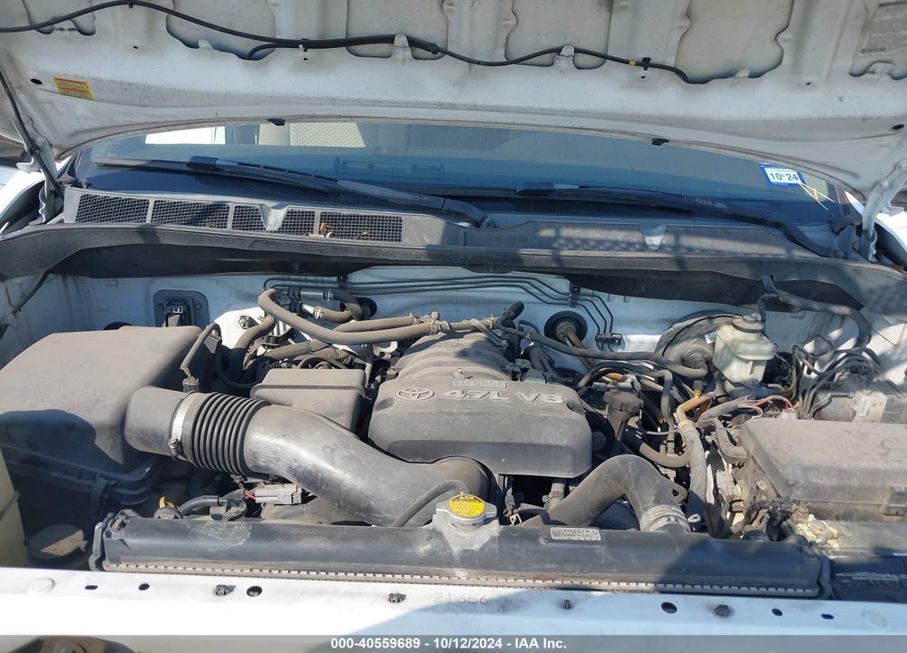 2007 TOYOTA TUNDRA SR5 4.7L V8 VIN: 5TFRT54167X012685