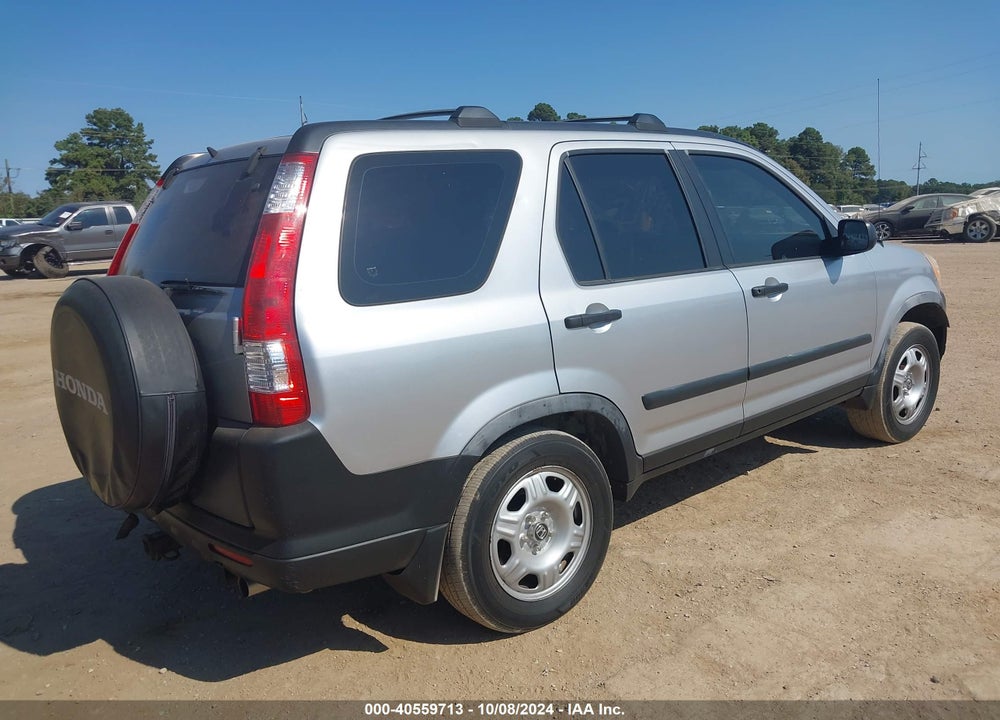 2006 HONDA CR-V LX VIN: JHLRD68596C029005
