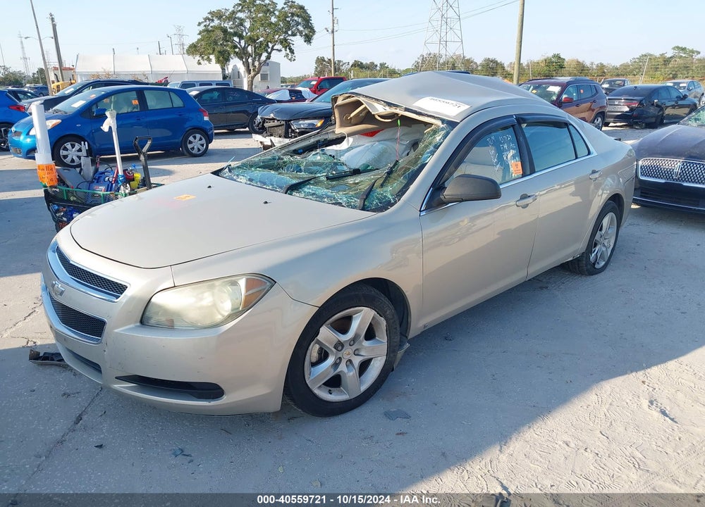2010 CHEVROLET MALIBU LS VIN: 1G1ZA5E07AF106107