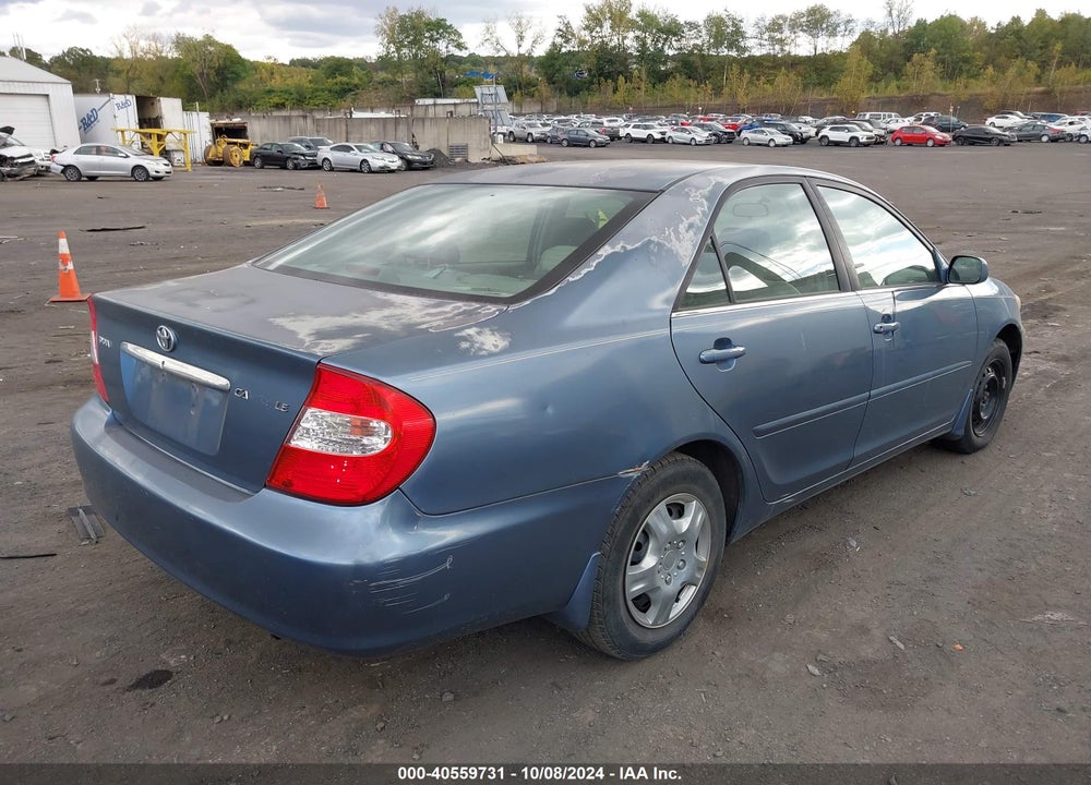 2004 TOYOTA CAMRY LE VIN: 4T1BE30K94U909264