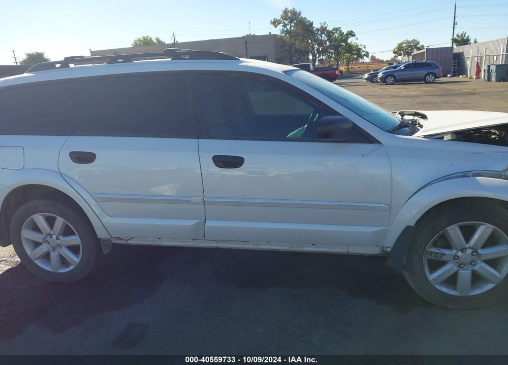 2009 SUBARU OUTBACK 2.5I VIN: 4S4BP61C696317061