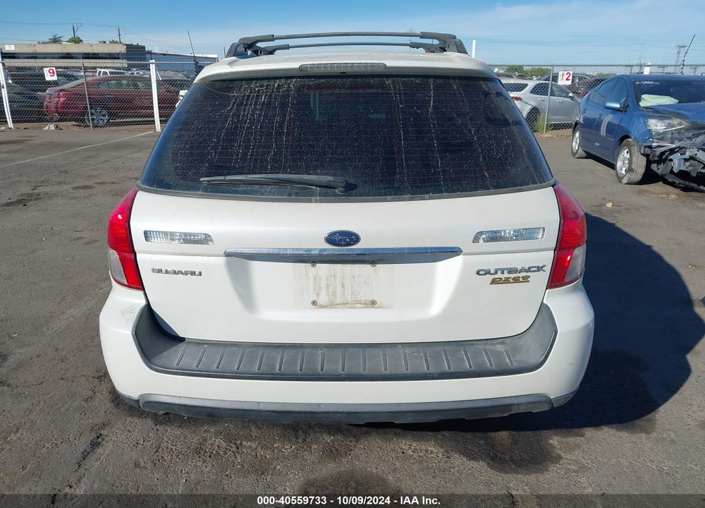 2009 SUBARU OUTBACK 2.5I VIN: 4S4BP61C696317061