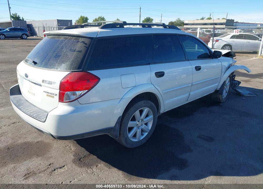 2009 SUBARU OUTBACK 2.5I VIN: 4S4BP61C696317061