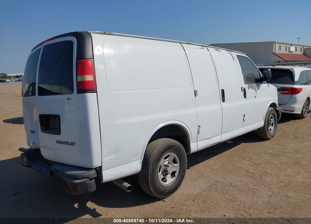 2006 CHEVROLET EXPRESS WORK VAN VIN: 1GCFG15X361255391