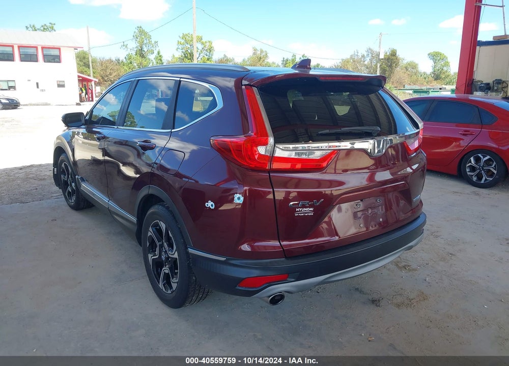 2018 HONDA CR-V TOURING VIN: 7FARW1H91JE043848