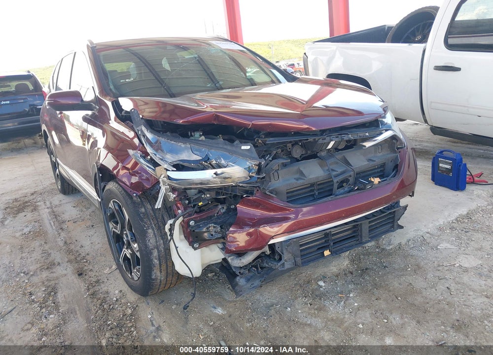 2018 HONDA CR-V TOURING VIN: 7FARW1H91JE043848