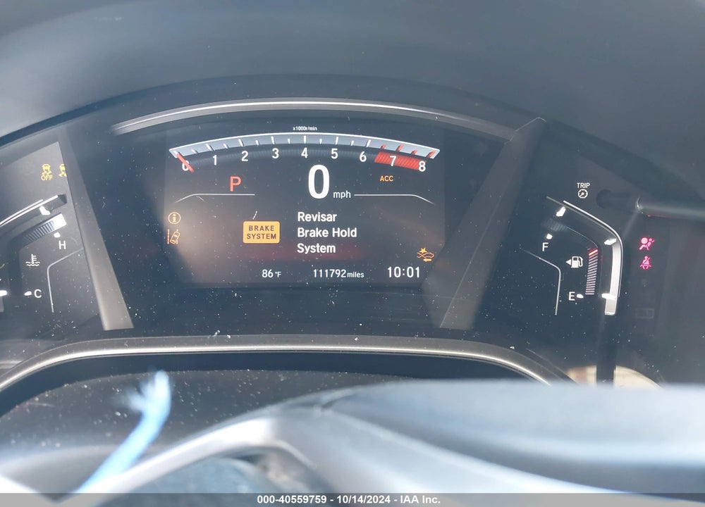 2018 HONDA CR-V TOURING VIN: 7FARW1H91JE043848
