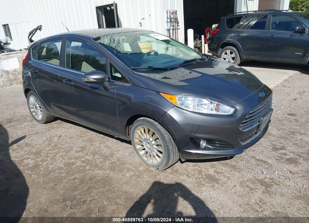 2015 FORD FIESTA TITANIUM VIN: 3FADP4FJ7FM144080